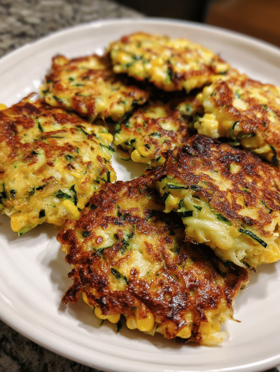 How to Make Zucchini Corn Fritters