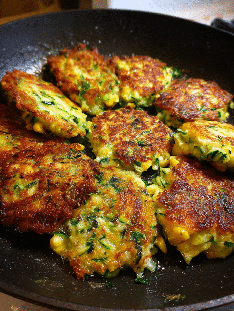 Zucchini Corn Fritters