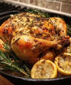 French Herb Roasted Chicken