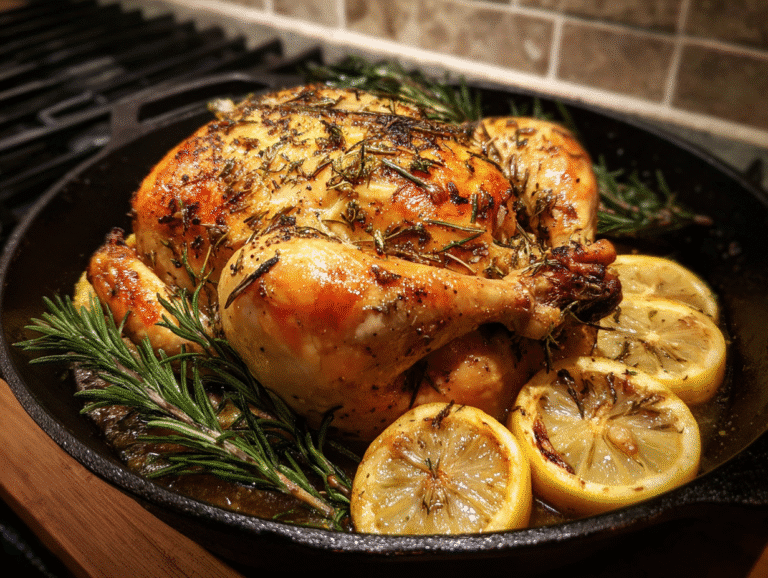 French Herb Roasted Chicken