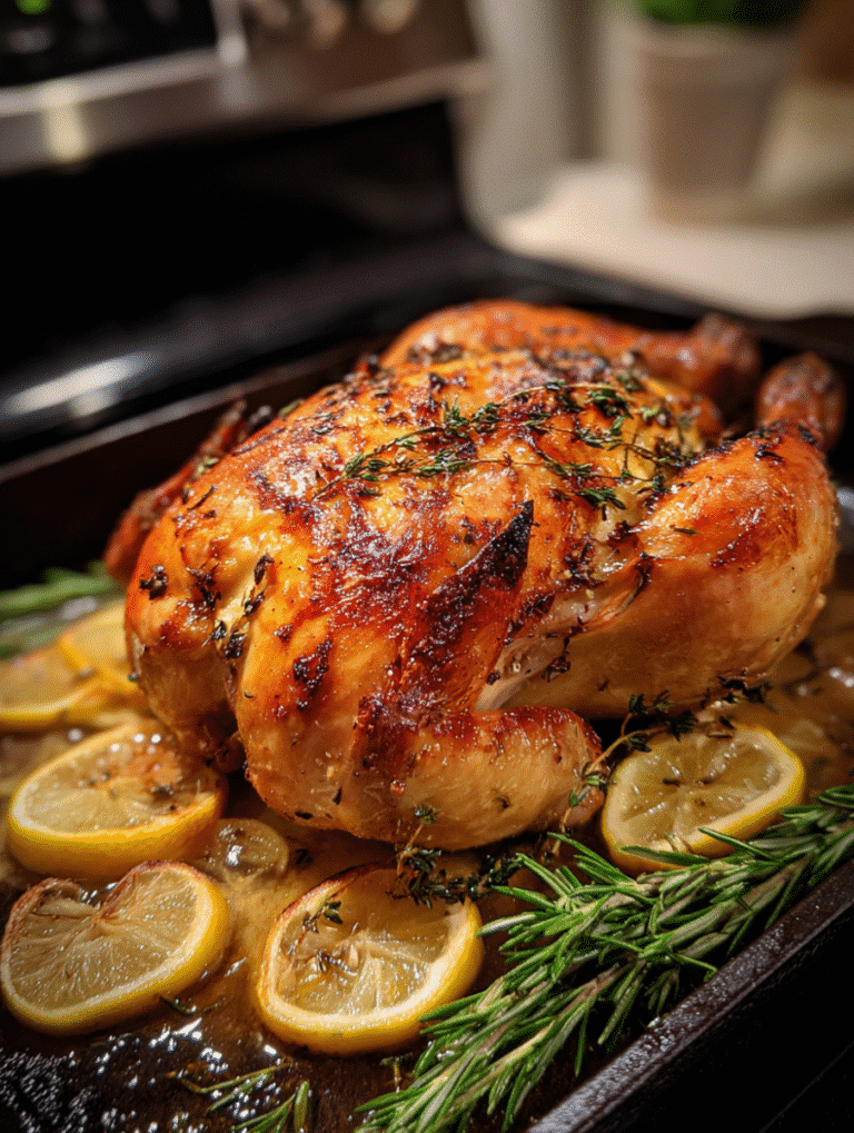 French Herb Roasted Chicken