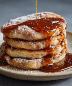 Spanish Churro-Inspired Pancakes