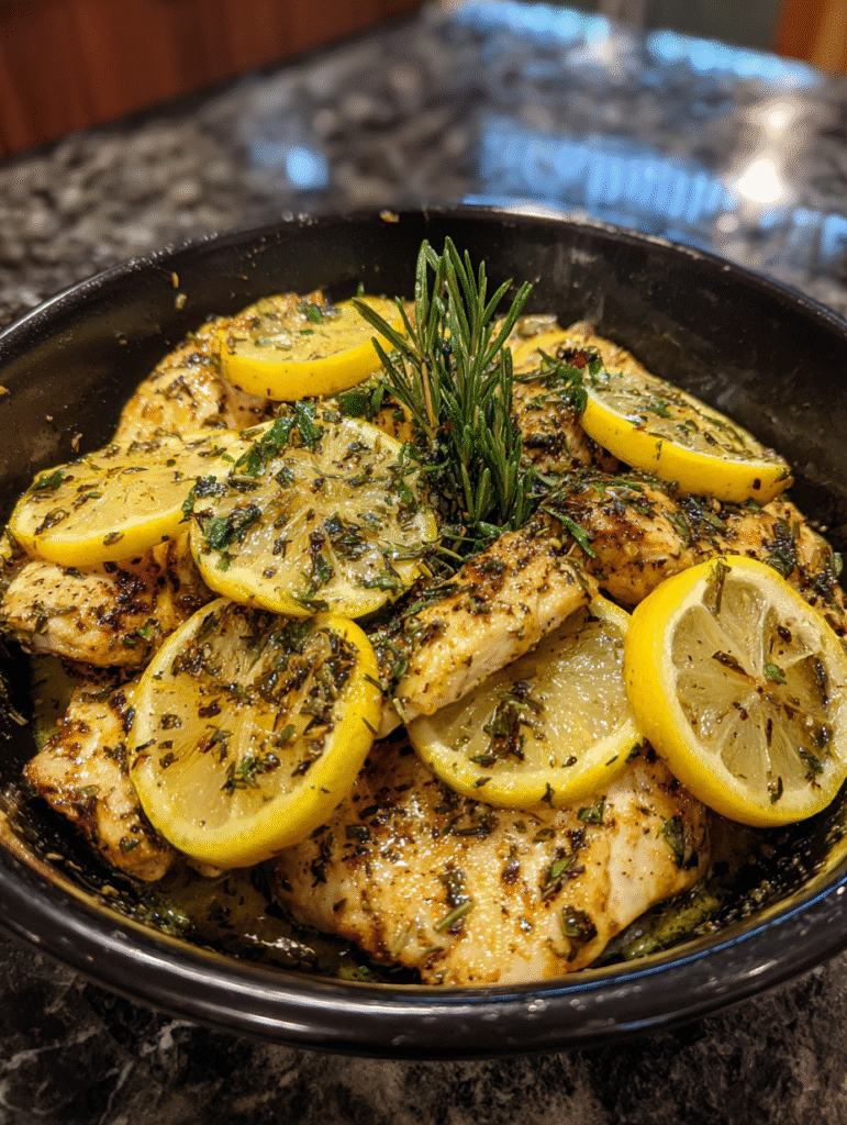 Greek Lemon Herb Chicken Recipe