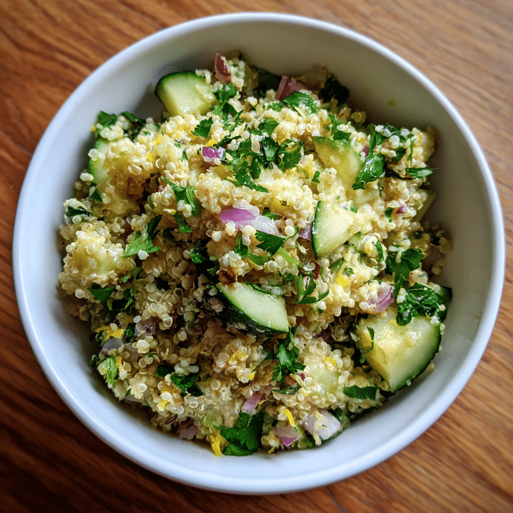 Tips for Perfect Results Lemon Tahini Quinoa Salad
