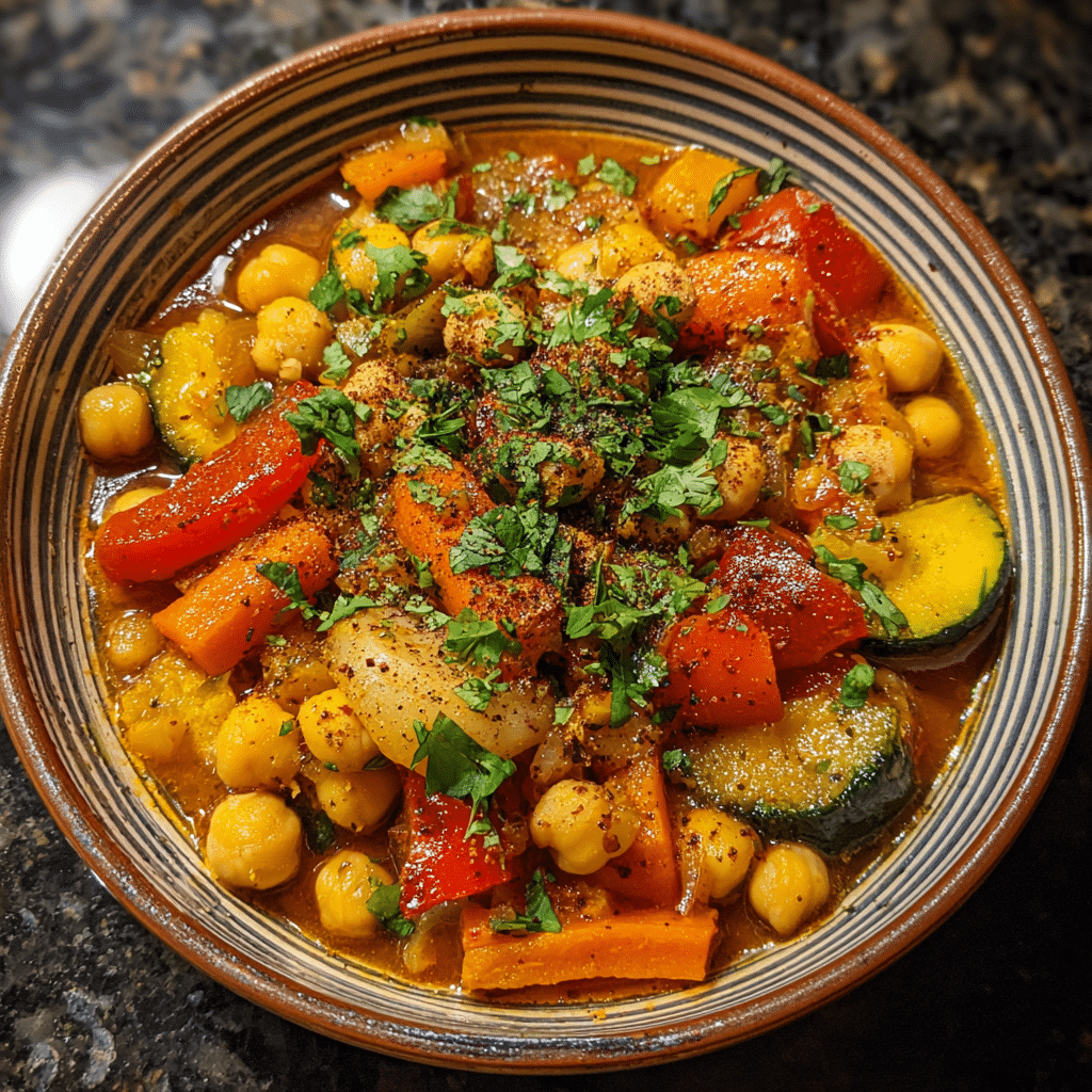 Chickpea Vegetable Tagine