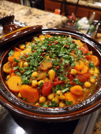 Moroccan Chickpea Tagine