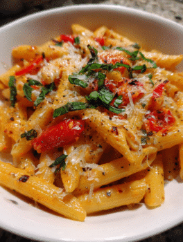 Roasted Red Pepper Pasta