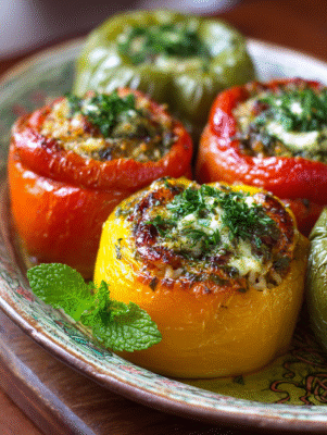 Authentic Greek Gemista (Stuffed Vegetables): The Comfort Dinner Recipe