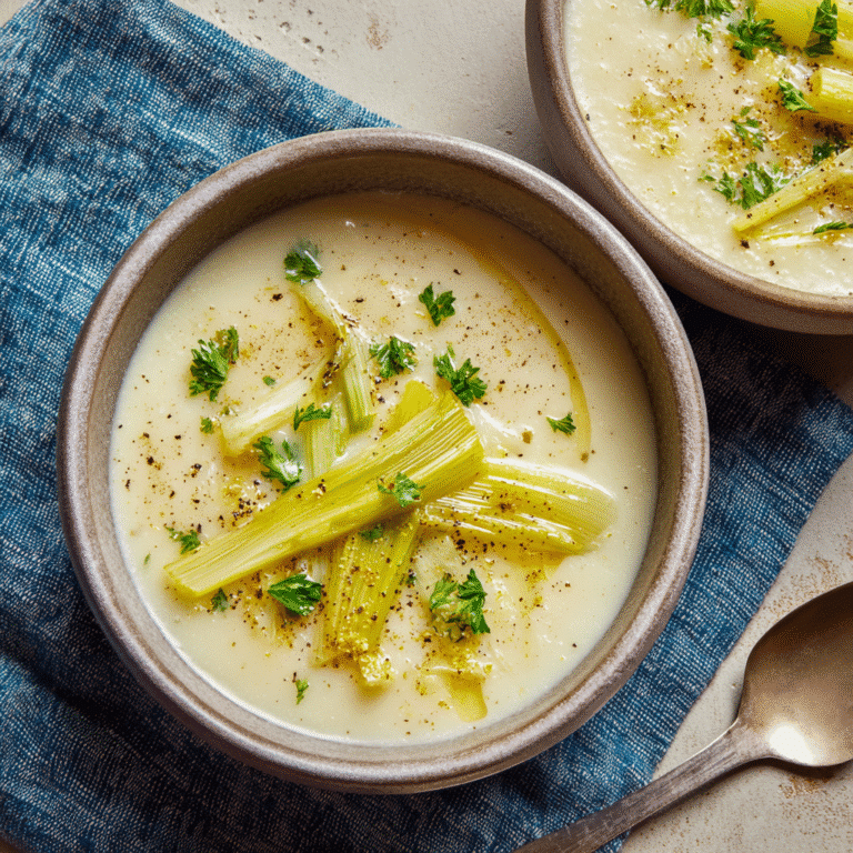 Creamy Leek Soup