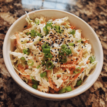 Vibrant Asian Sesame Slaw