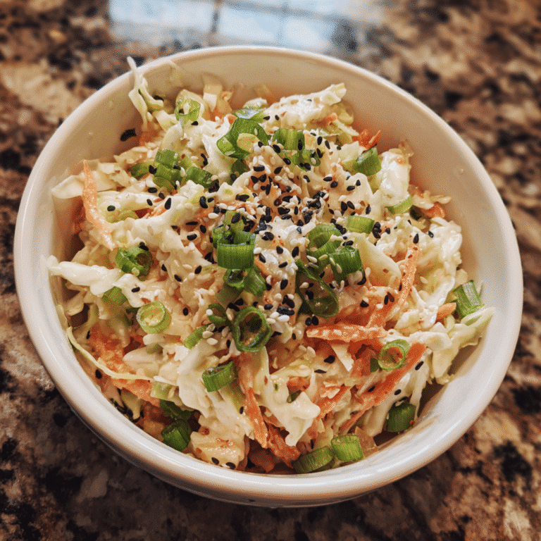 Vibrant Asian Sesame Slaw