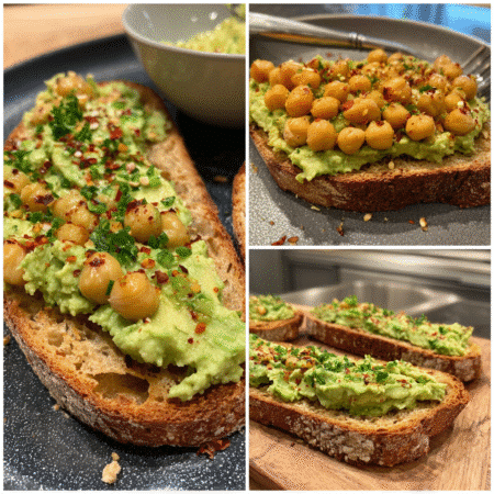 Chickpea Avocado Toast: Your Perfect Healthy Breakfast!