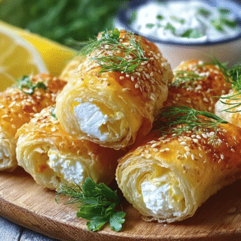 Oven Fried Feta Rolls – Knusprig und Lecker Genießen