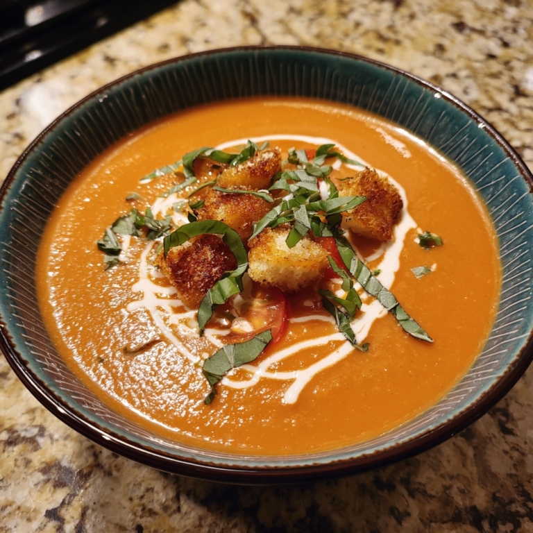 Creamy Roasted Tomato Soup A Velvety Smooth Comfort