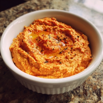 Roasted Red Pepper Hummus: A Smoky, Healthy Dip Delight!