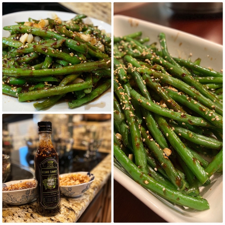 How to Make Sesame Garlic Green Beans