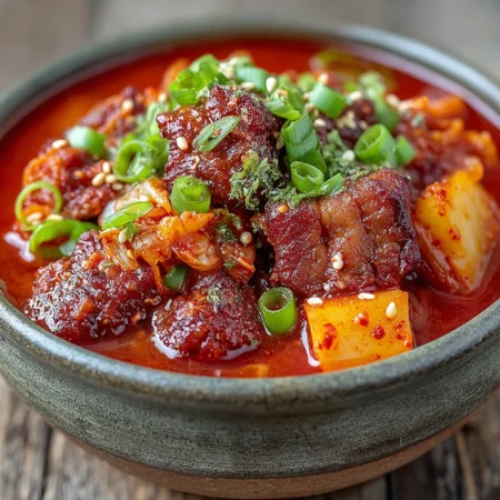 20. Kimchi and Pork Belly Stew