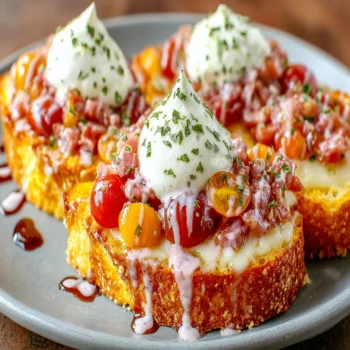 Tuscan Sunset Bruschetta