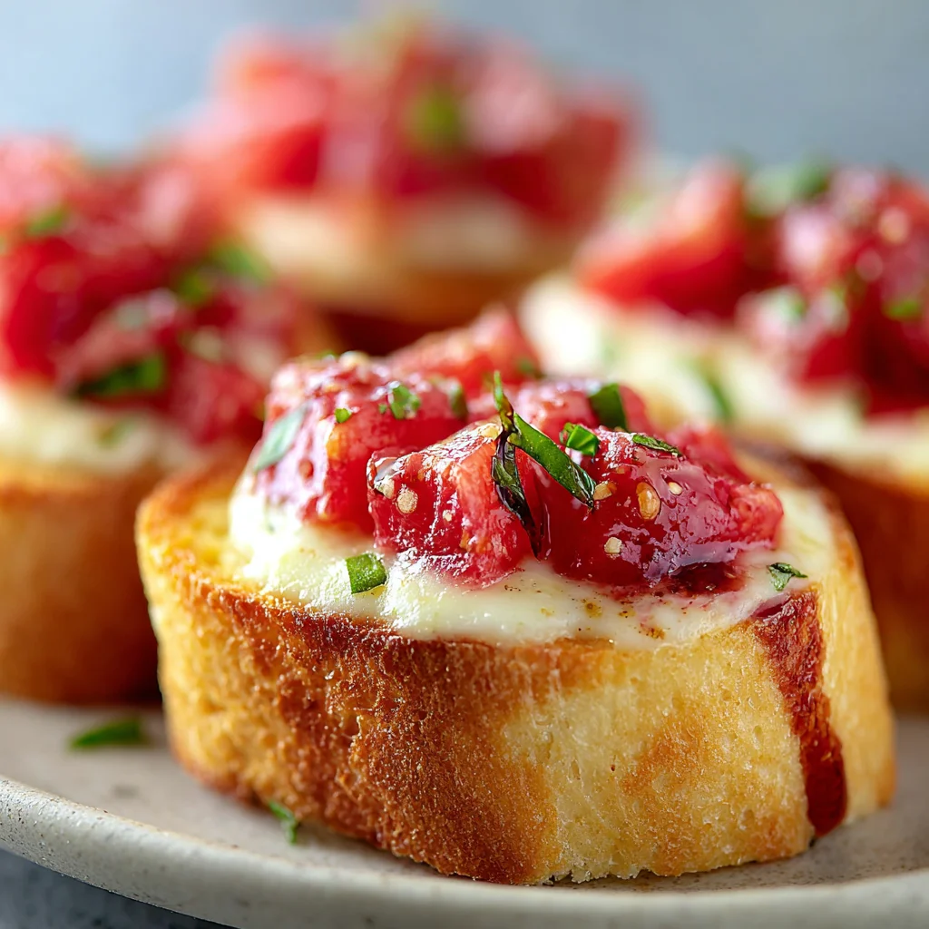 Tuscan Sunset Bruschetta