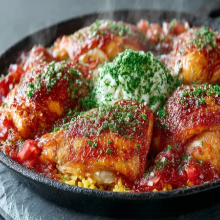 Saffron-Infused Paella Valenciana