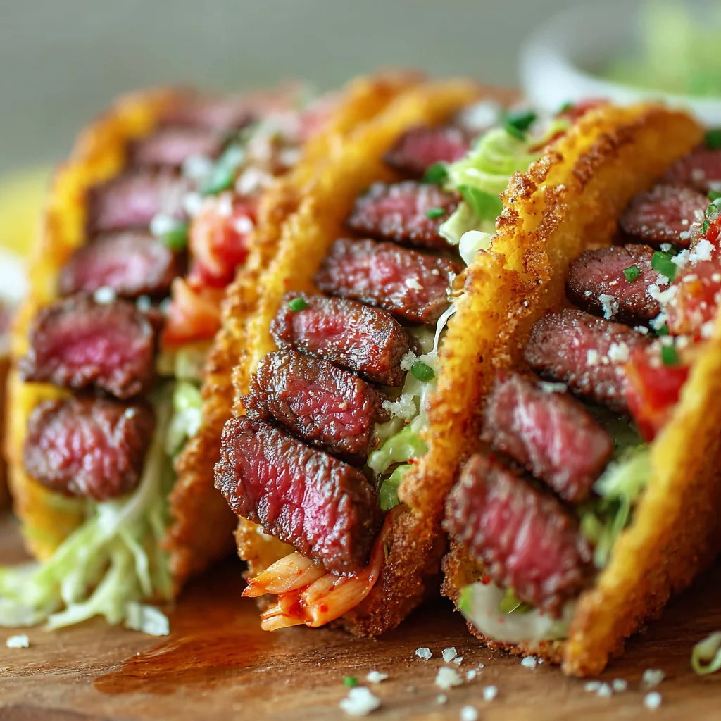 Seoulful Kimchi and Bulgogi Beef Tacos