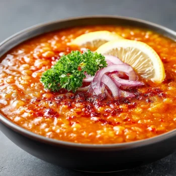 Spiced Pumpkin and Lentil Harira with Preserved Lemon