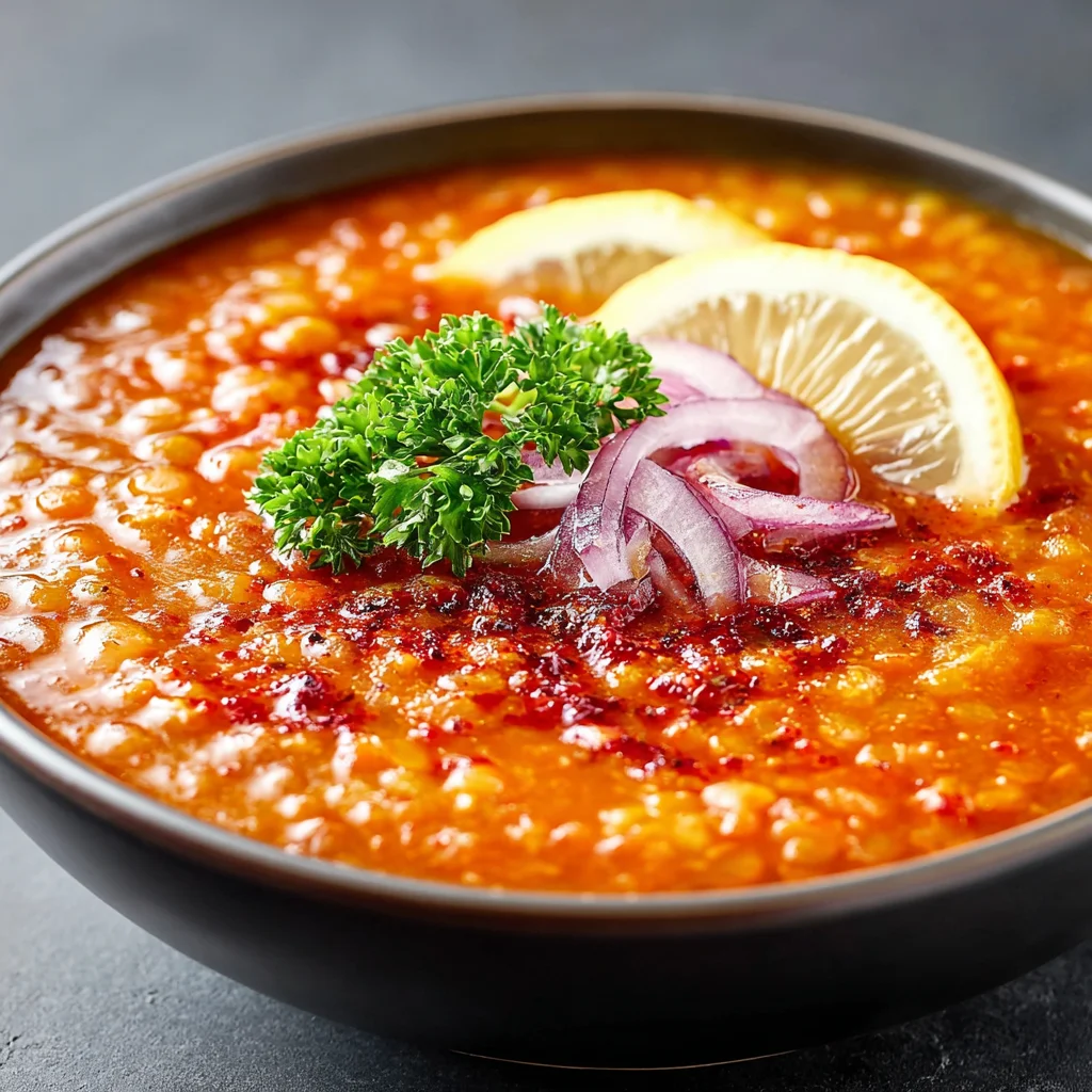 Spiced Pumpkin and Lentil Harira with Preserved Lemon