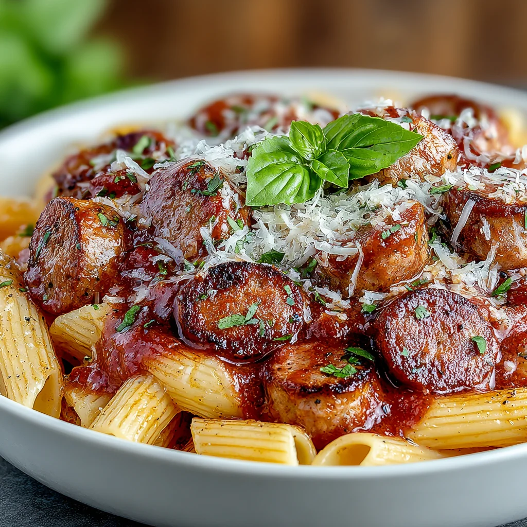 Creamy Smoked Sausage Pasta - A Rich & Flavorful Comfort Dish - Time of Recipes