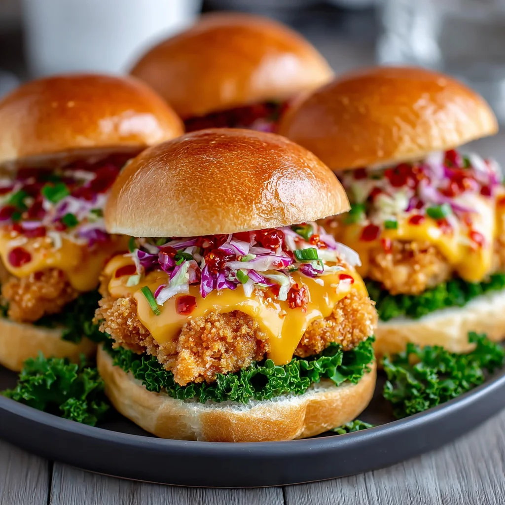Bang Bang Chicken Sliders Recipe