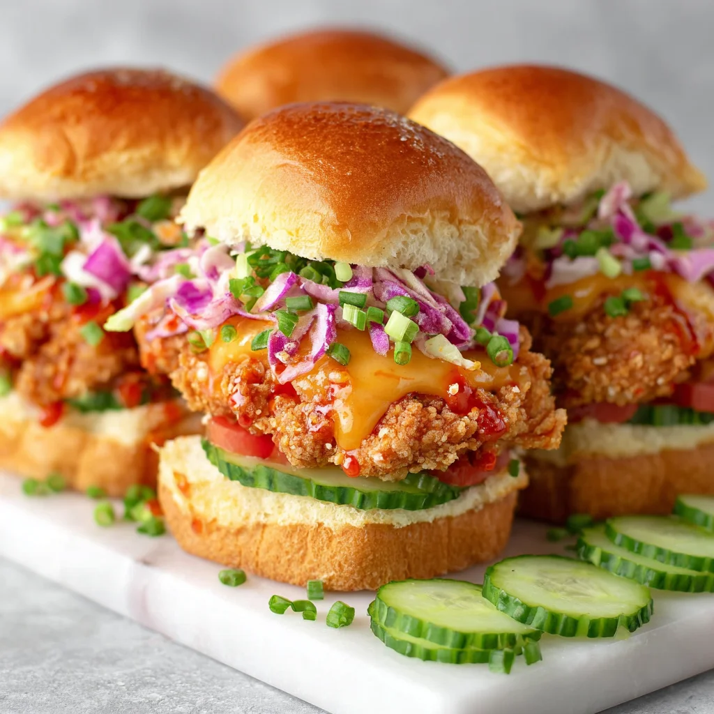 Bang Bang Chicken Sliders Recipe