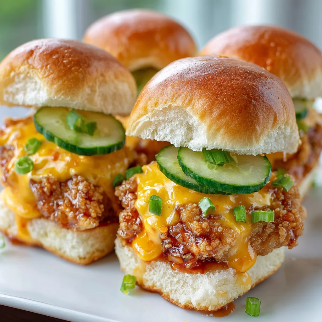 Bang Bang Chicken Sliders Recipe