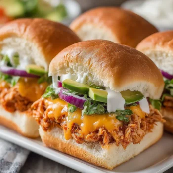Buffalo Chicken Sliders