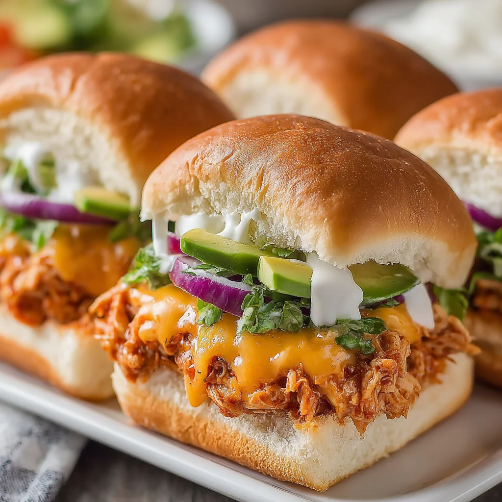 Buffalo Chicken Sliders